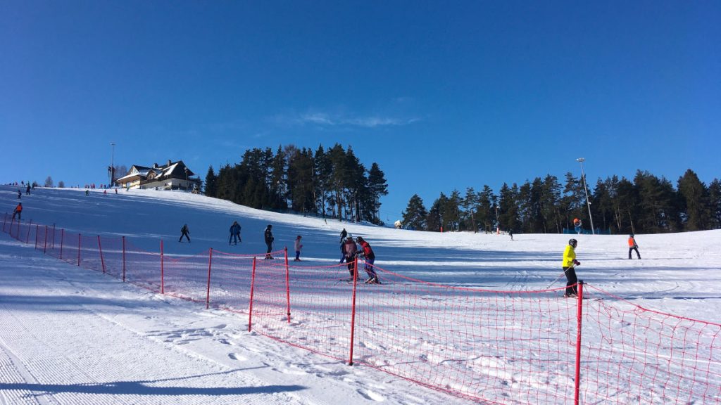 Lekcja z instruktorem ze szkoły narciarskiej Czorsztyn Ski