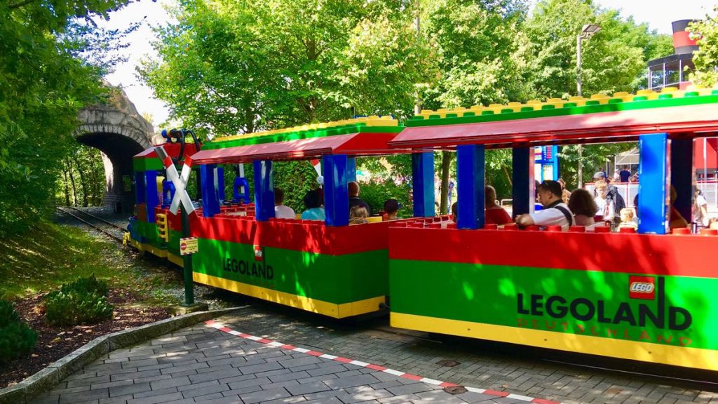 Park rozrywki Legoland Deutschland kolejka