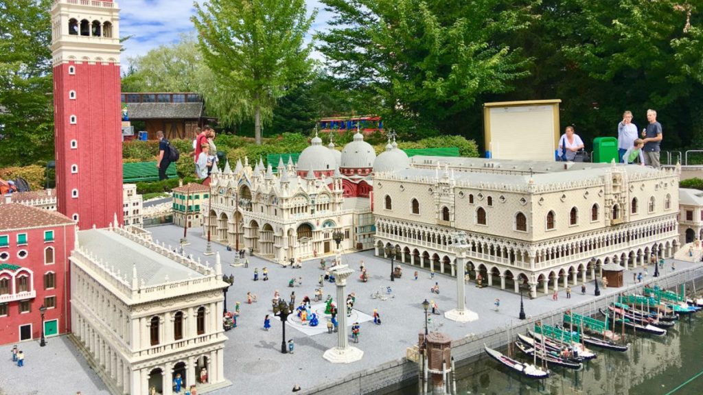 Park rozrywki Legoland Deutschland budowle z kloców