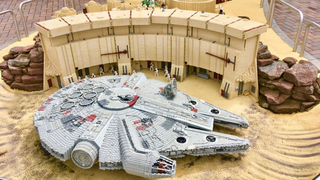 Legoland Deutschland Lego Star Wars sokół milenium