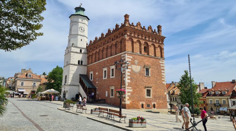Sandomierz Ratusz Rynek Starego Miasta