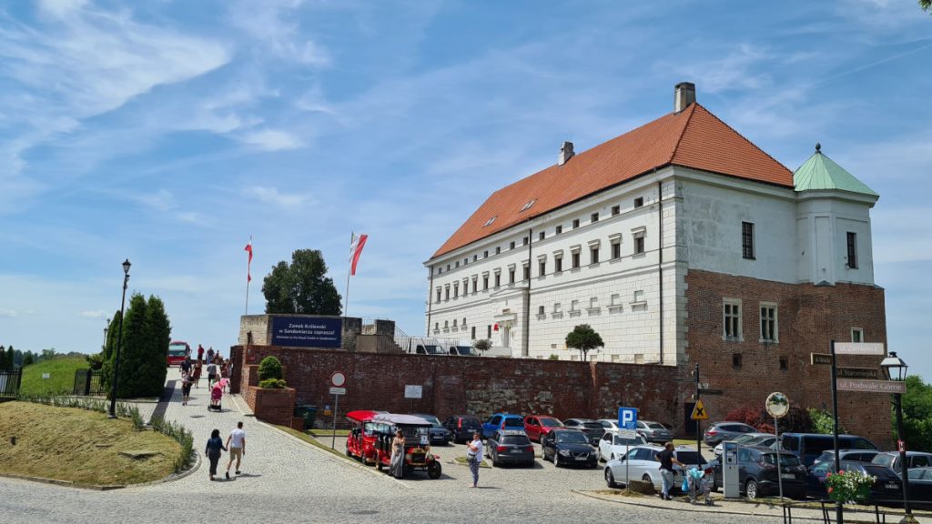 Parking przy Zamek Królewski Sandomierz