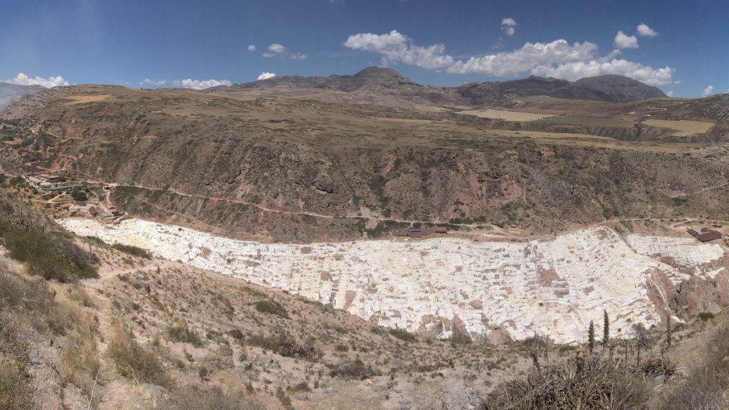 Maras saliny kopalnie soli w Peru