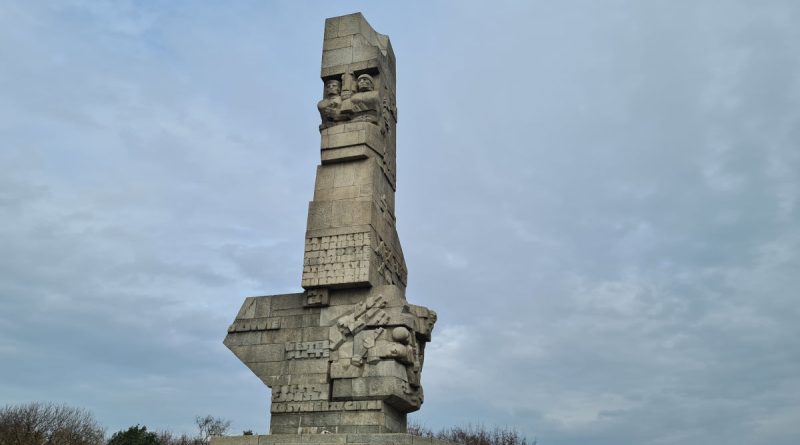 Westerplatte pomnik na półwyspie w Gdańsku