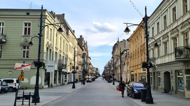 Ulica Piotrkowska w Łodzi