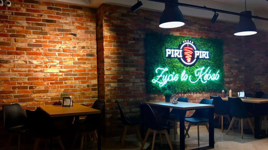 Wnętrz Piri-Piri Kebab Katowice