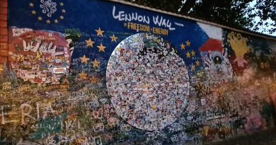 Ściana Johna Lennona Praga