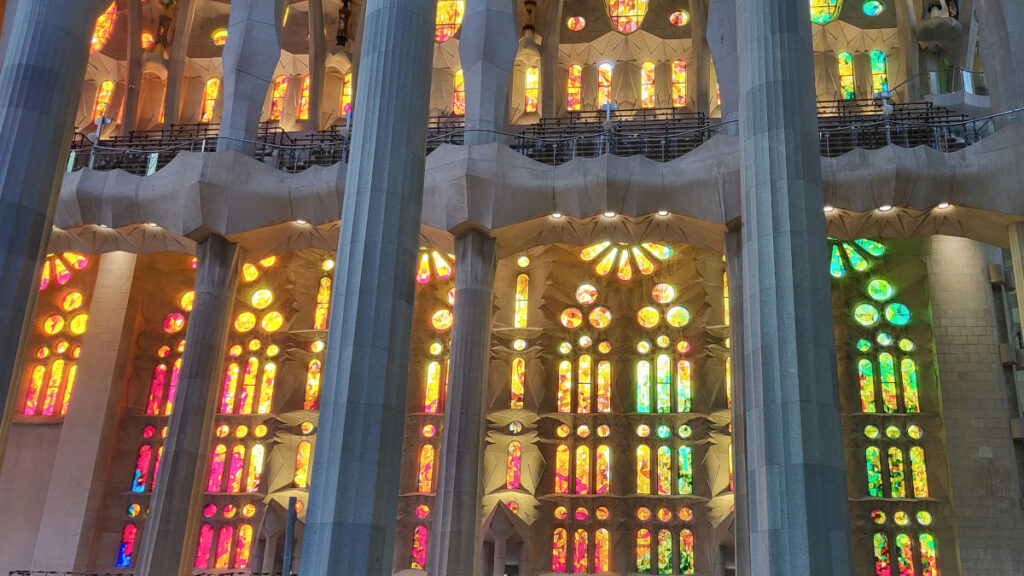 Sagrada Familia paleta barw